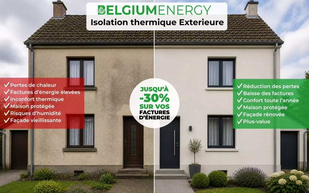 Isolation murs extérieurs Wallonie 2026 : ITE, techniques et primes